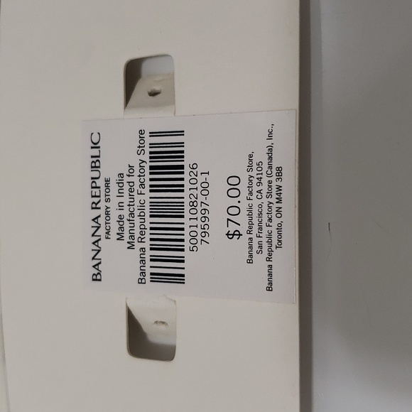 NWT Beautiful Banana Republic Genuine Labradorite Stone Hoop Earrings - Picture 4 of 6